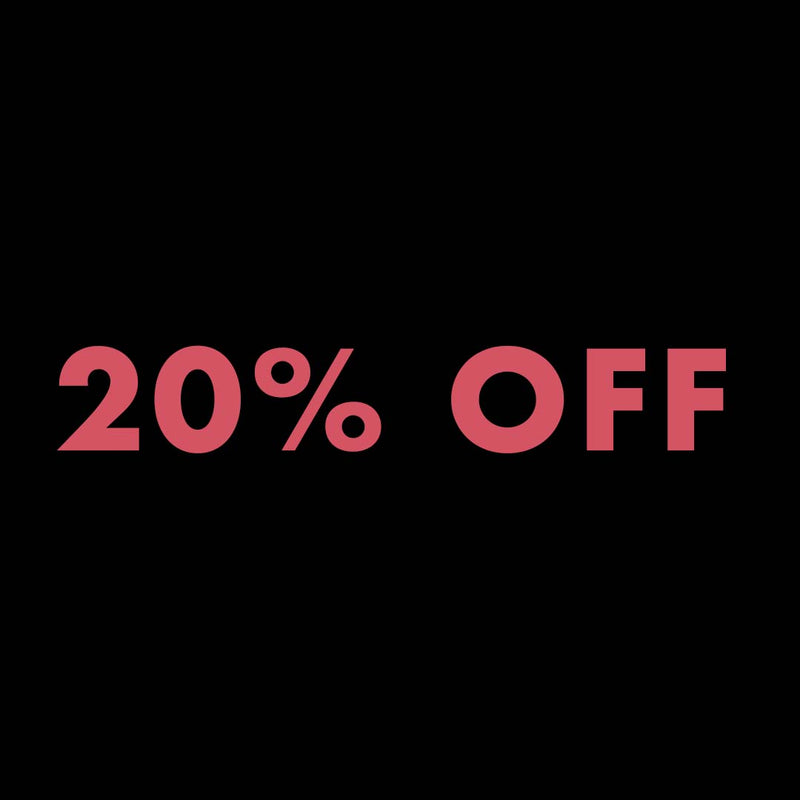 20% OFF ITEMS