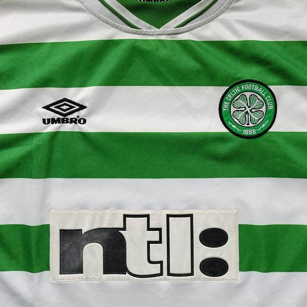 1999-2001 Celtic Umbro Home Shirt #36 Mark Viduka