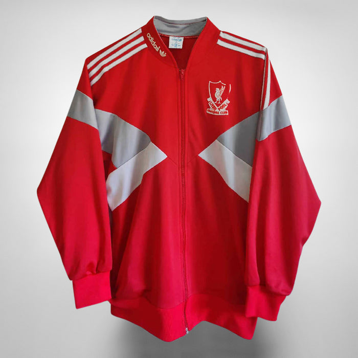 1987-1988 Liverpool Adidas Training Jacket - Marketplace