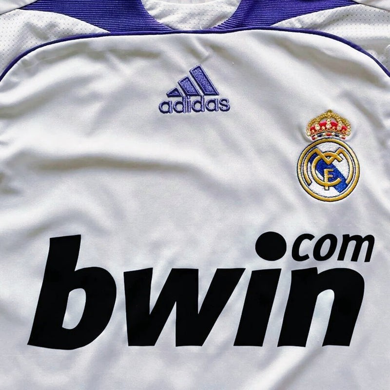 2007-2008 Real Madrid Adidas Home Shirt #5 Cannavaro - Marketplace