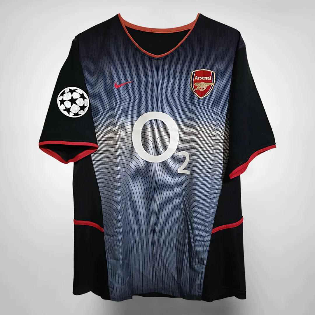 2002 2003 Arsenal Nike Away UCL Shirt 14 Thierry Henry