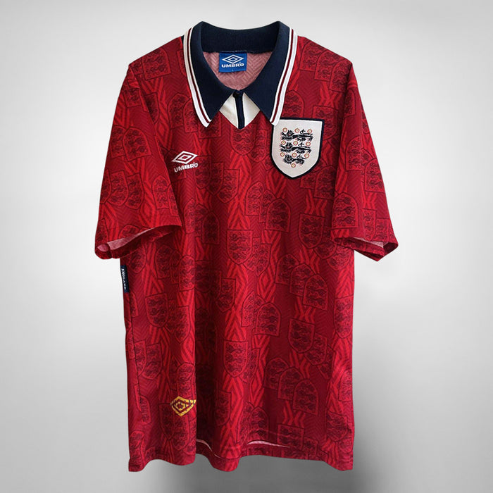 1993-1995 England Umbro Away Shirt - Marketplace