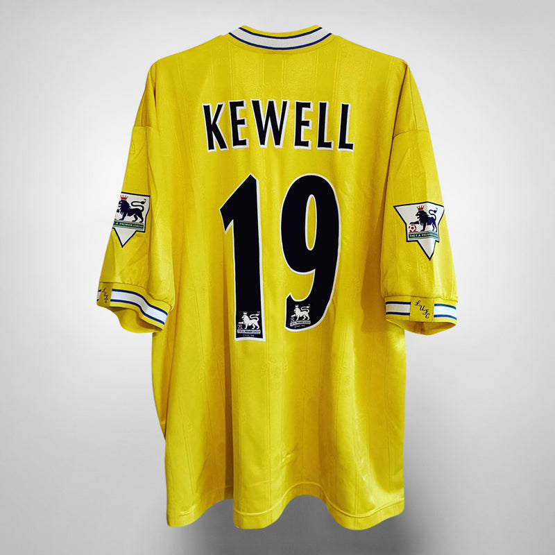 1996-1998 Leeds United Puma Away Shirt #19 Harry Kewell - Marketplace