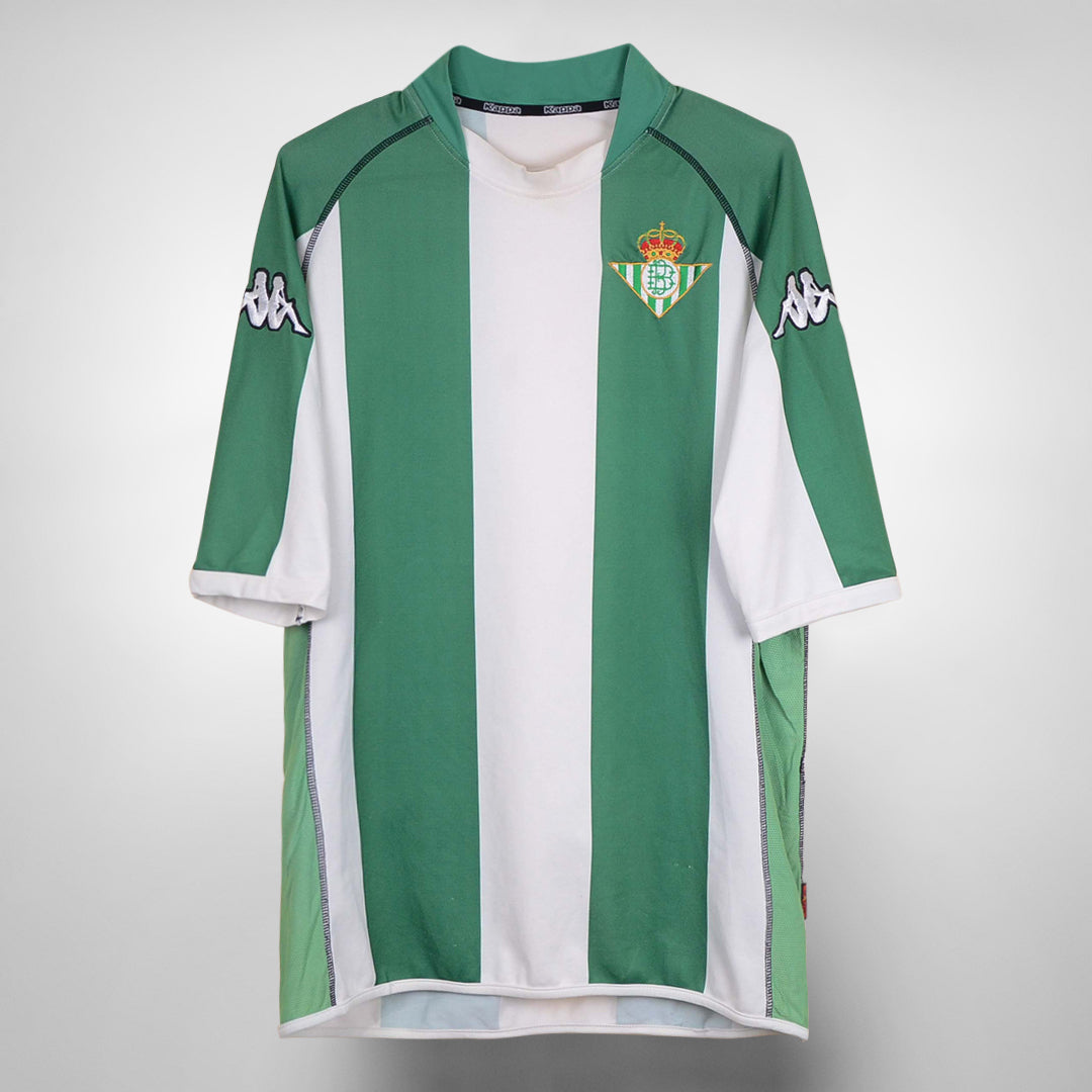 2002-2003 Real Betis Player Spec Kappa Home Shirt - Marketplace