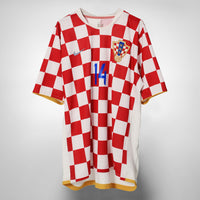 2006-2007 Croatia Nike Home Shirt #14 Luka Modric