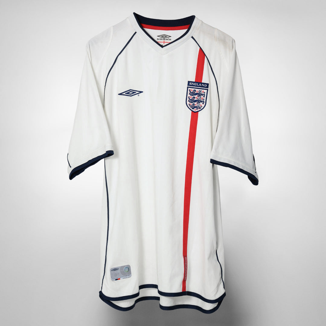 2001-2003 England Umbro Home Shirt (XL)