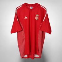 2002-2004 Hungary Adidas Home Shirt