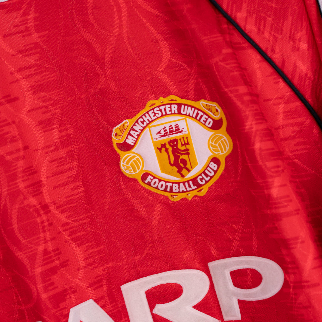 1990-1992 Manchester United Adidas Home Shirt