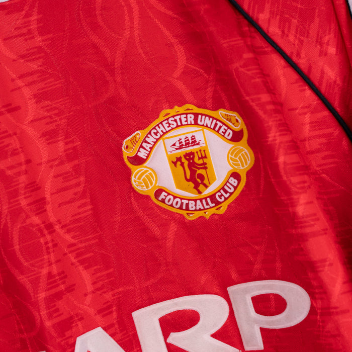 1990-1992 Manchester United Adidas Home Shirt