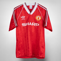1988-1990 Manchester United Adidas Home Shirt