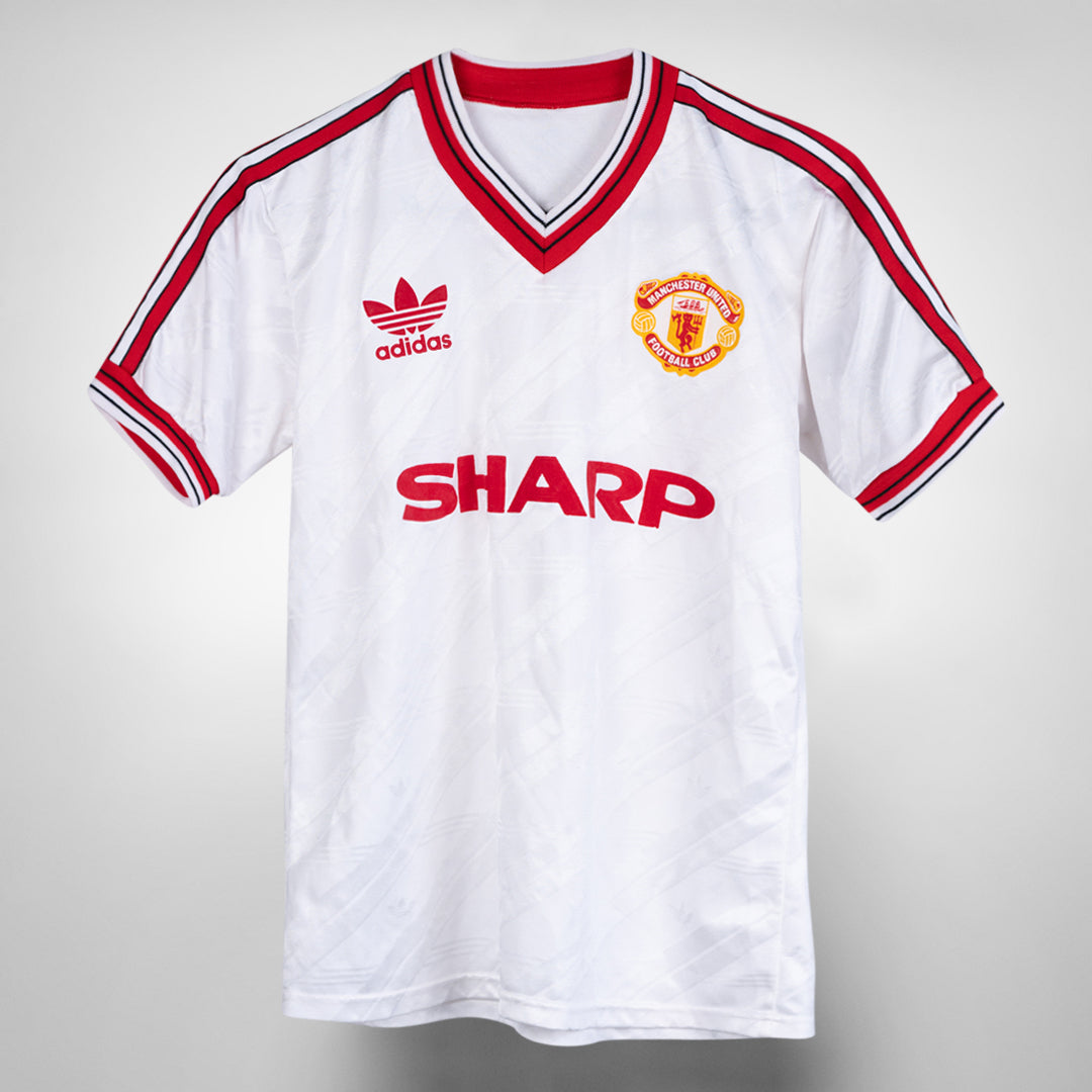 1986-1988 Manchester United Adidas Away Shirt