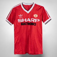 1982-1983 Manchester United Adidas Home Shirt