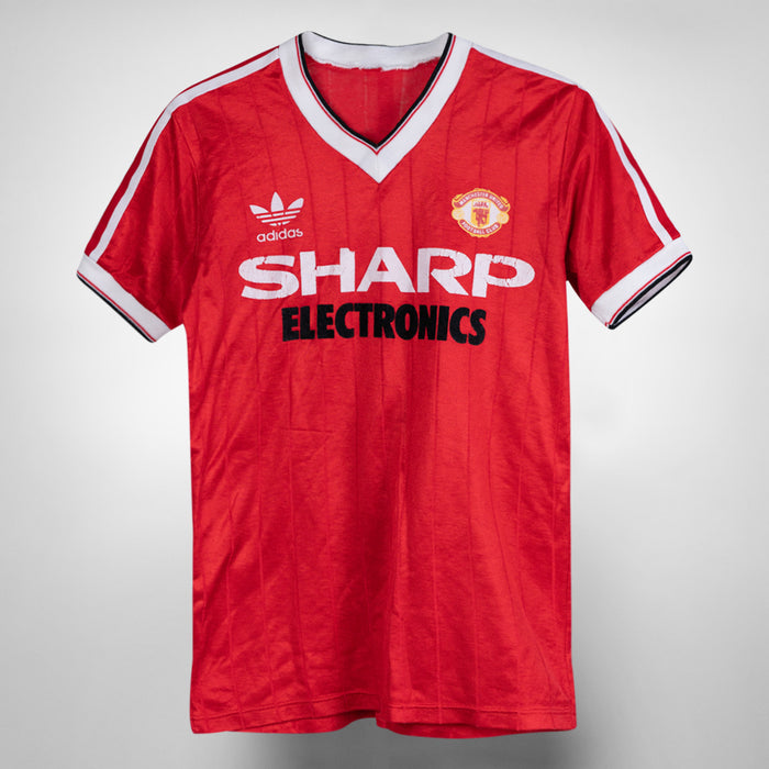 1982-1983 Manchester United Adidas Home Shirt