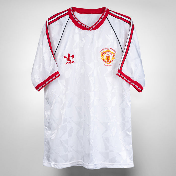 1990-1991 Manchester United Adidas Cup Winners Shirt