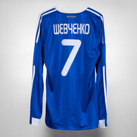 2011-2013 Dynamo Kyiv Adidas Player Spec Away Shirt #7 Andriy Shevchenko