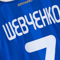 2011-2013 Dynamo Kyiv Adidas Player Spec Away Shirt #7 Andriy Shevchenko