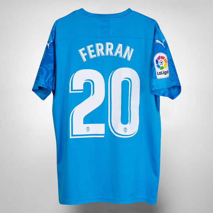 2019-2020 Valencia Puma Third Shirt #20 Ferran Torres