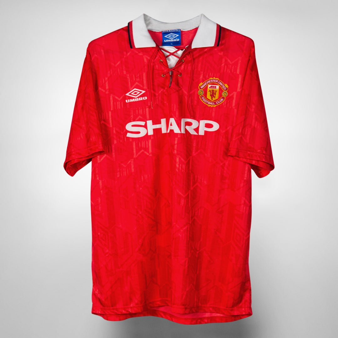 1992-1994 Manchester United Umbro Home Shirt