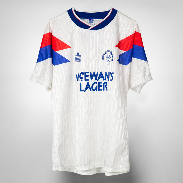 1990-1992 Rangers Admiral Away Shirt