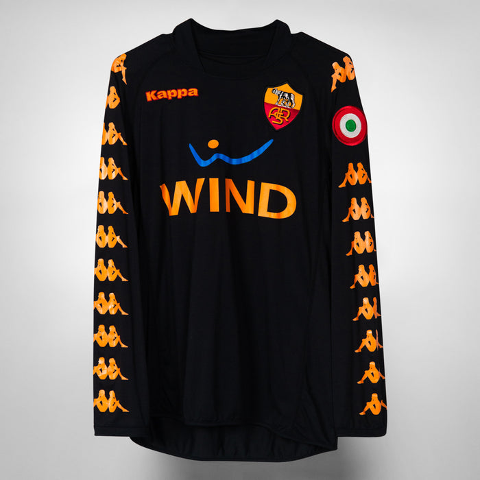 2008-2009 AS Roma Kappa Third Shirt #10 Francesco Totti