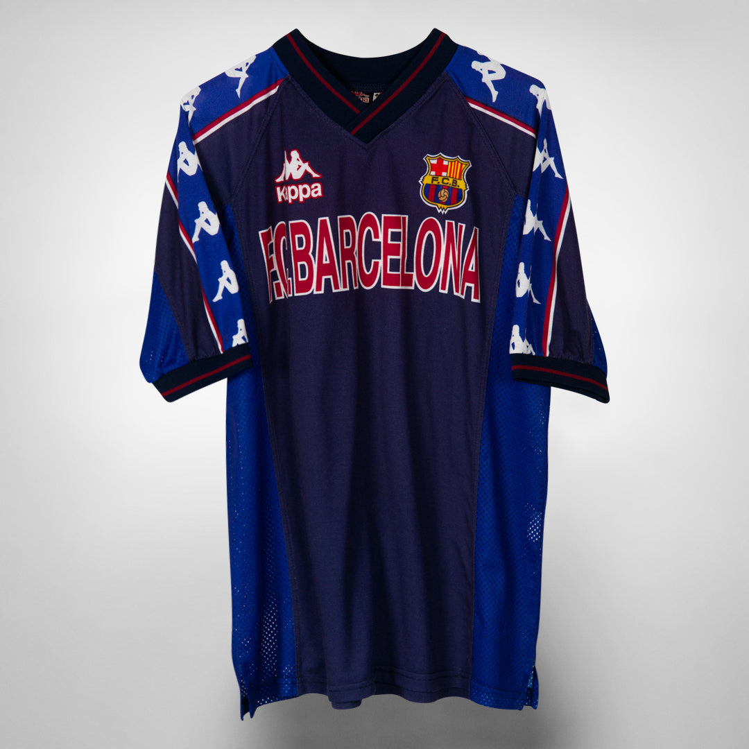 1997-1998 FC Barcelona Kappa Training Shirt