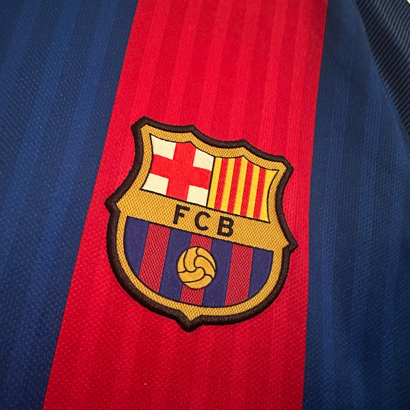 2016-2017 Barcelona Home Nike Shirt #9 Luis Suarez  - Marketplace