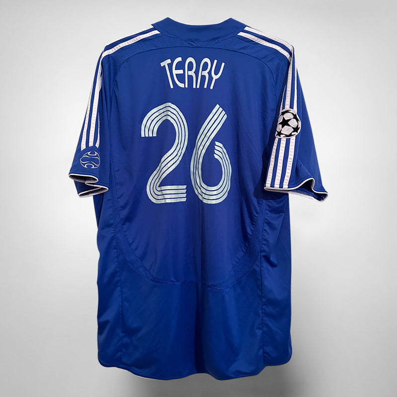 2006-2008 Chelsea Adidas Home Shirt #26 John Terry  - Marketplace