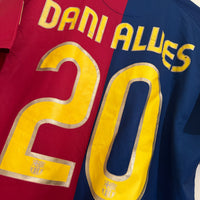 2007-2008 Barcelona Nike Home Shirt #20 Dani Alves - Marketplace