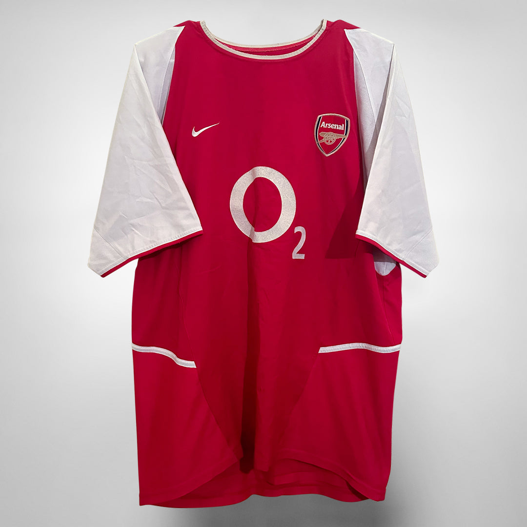 2002-2004 Arsenal Nike Home Shirt - Marketplace