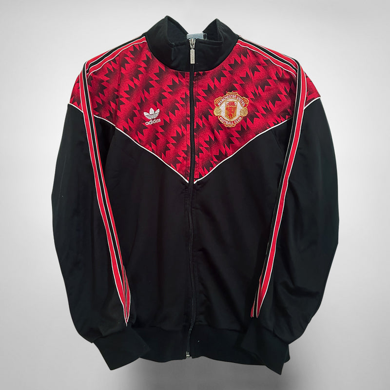 1990-1992 Manchester United Adidas Track Jacket  - Marketplace