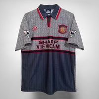 1995-1996 Manchester United Umbro Away Shirt #7 Eric Cantona - Marketplace