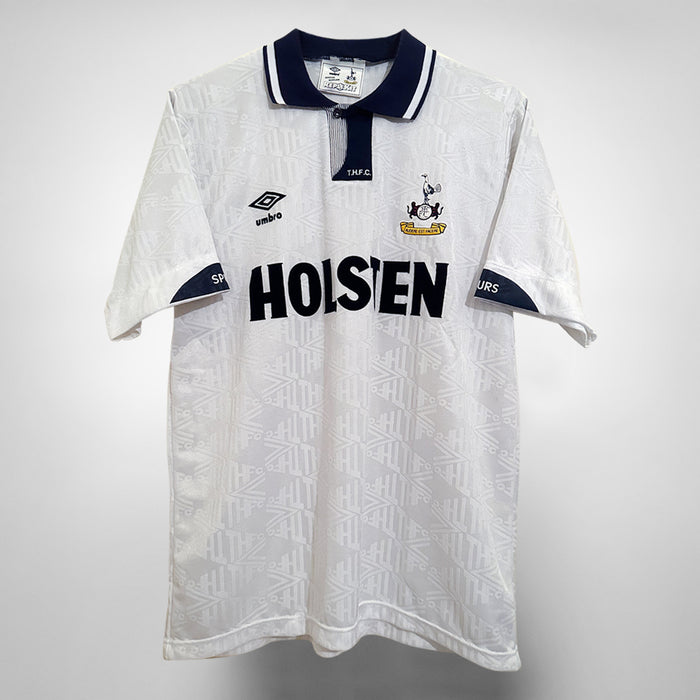 1991-1993 Tottenham Hotspur Umbro Home Shirt - Marketplace