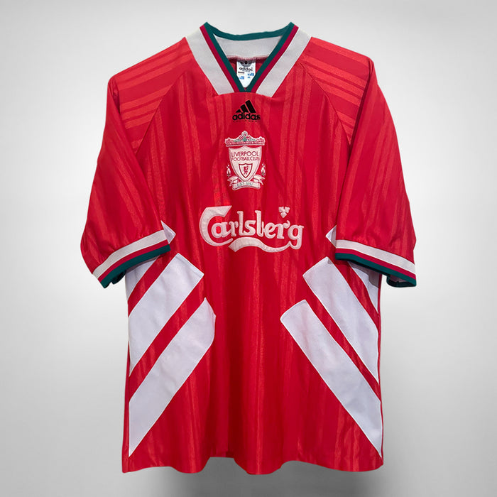 1993-1994 Liverpool Adidas Home Shirt #2  - Marketplace