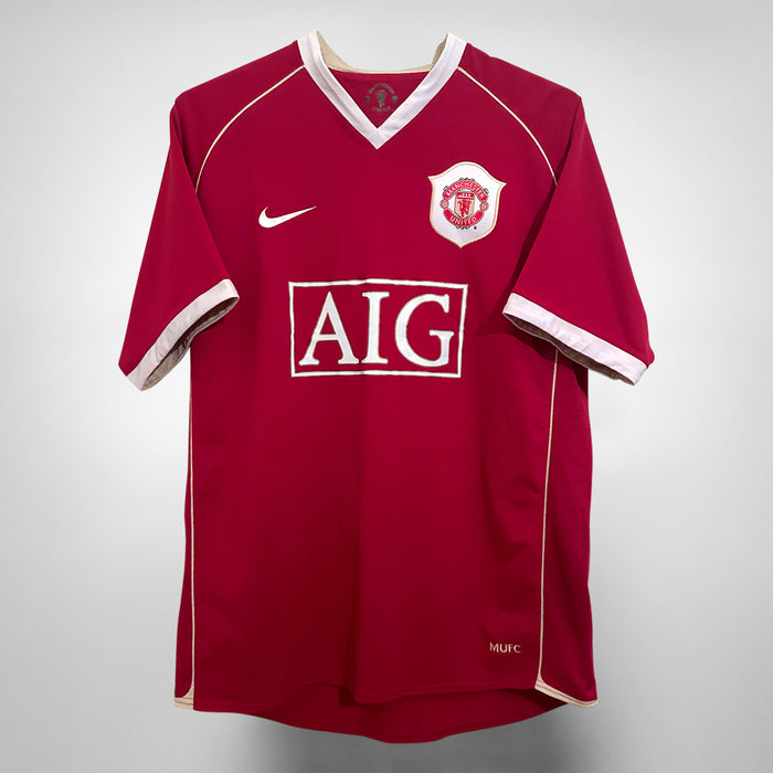2006-2007 Manchester United Nike Home Shirt - Marketplace