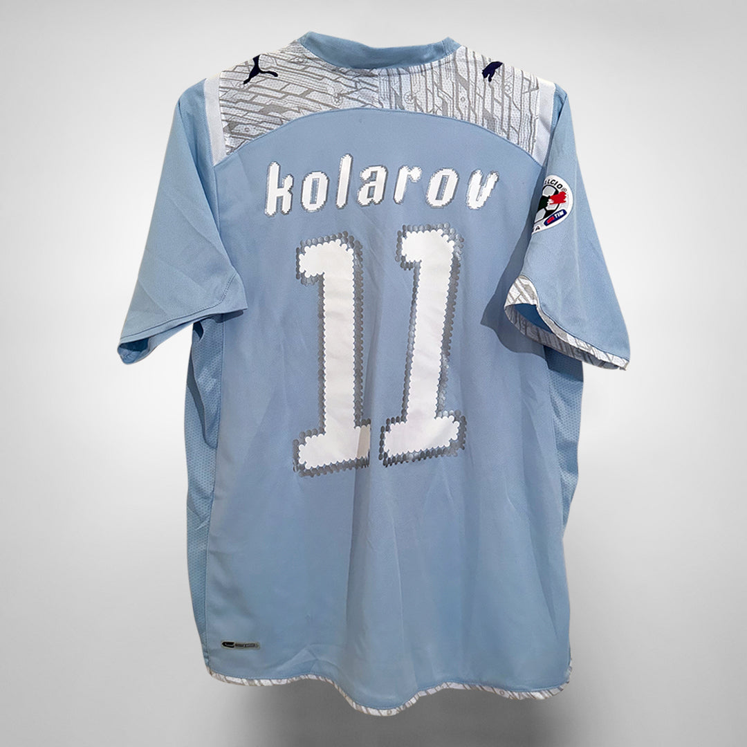 2009-2010 Lazio Puma Home Shirt #11 Aleksandar Kolarov - Marketplace