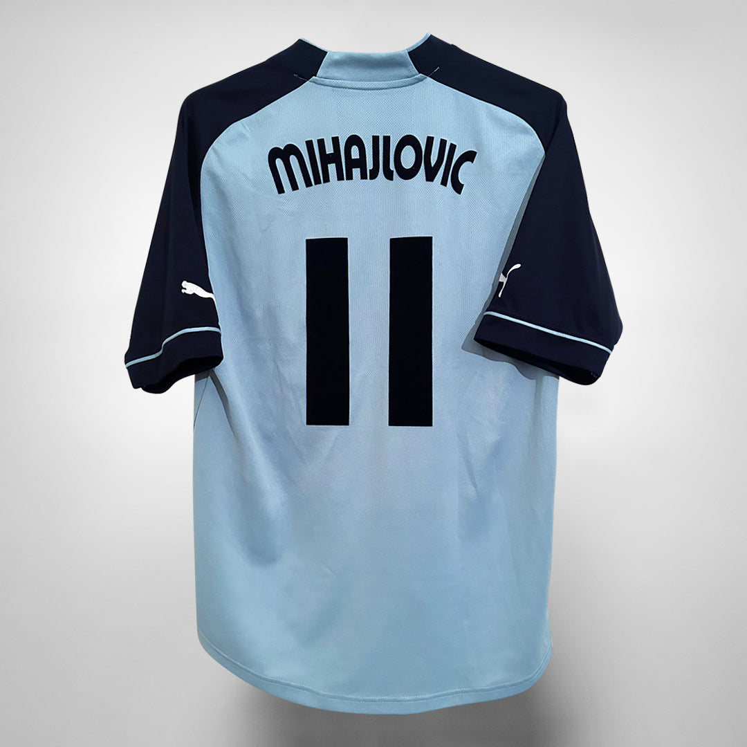 2002-2004 Lazio Puma European Player Spec Home Shirt #11 Sinisa Mihajlovic - Marketplace