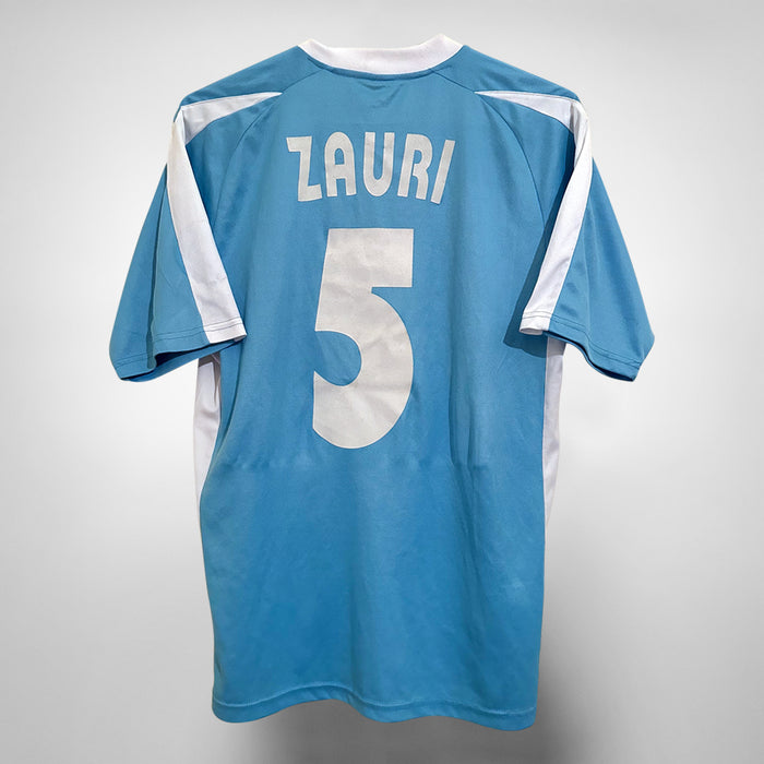 2003-2004 Lazio Puma Player Spec Home Shirt #5 Luciano Zauri - Marketplace