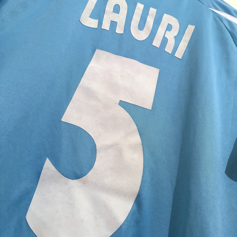 2003-2004 Lazio Puma Player Spec Home Shirt #5 Luciano Zauri - Marketplace