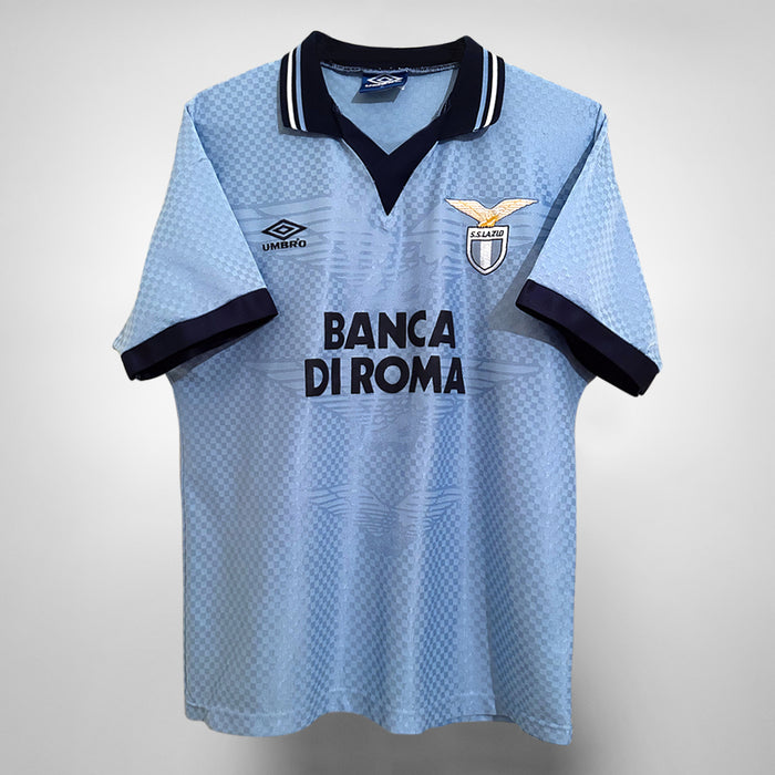 1995-1996 Lazio Umbro Home Shirt - Marketplace