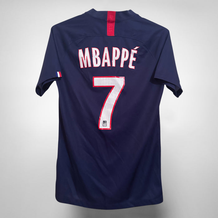 2019-2020 PSG Paris Saint Germain Nike Home Shirt #7 Kylian Mbappe  - Marketplace