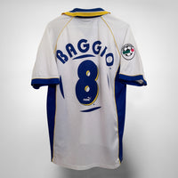 1997-1998 Parma Puma Match Issued Home Shirt #8 Dino Baggio - Marketplace