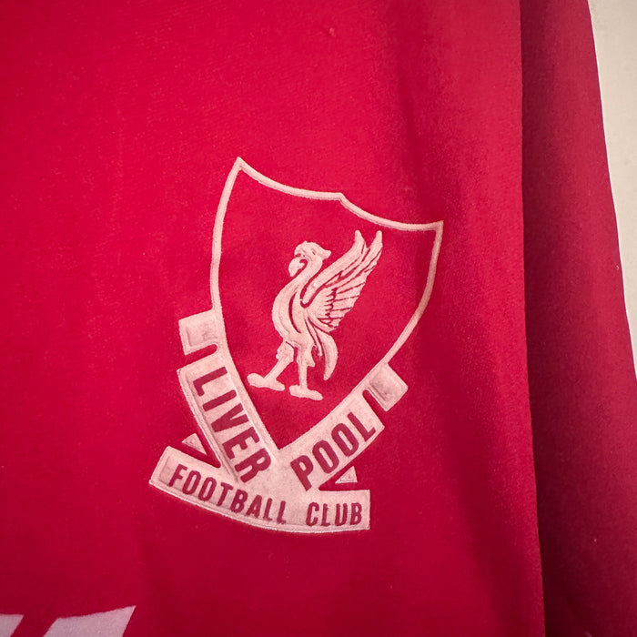 1991-1992 Liverpool Adidas Home Shirt  - Marketplace