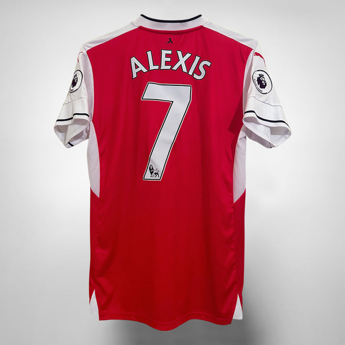 2016-2017 Arsenal Puma Home Shirt #7 Alexis Sanchez  - Marketplace