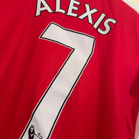 2016-2017 Arsenal Puma Home Shirt #7 Alexis Sanchez  - Marketplace