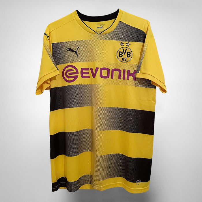 2017-2018 Borussia Dortmund Puma Home Shirt #25 Sokratis Papastathopoulos  - Marketplace