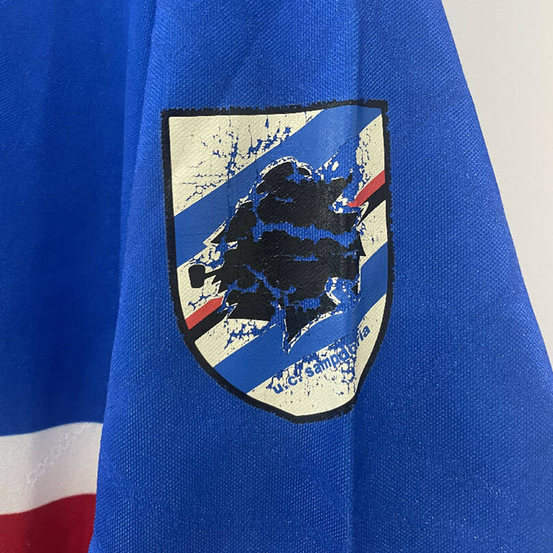 1994-1995 U.C. Sampdoria Asics Home Shirt - Marketplace