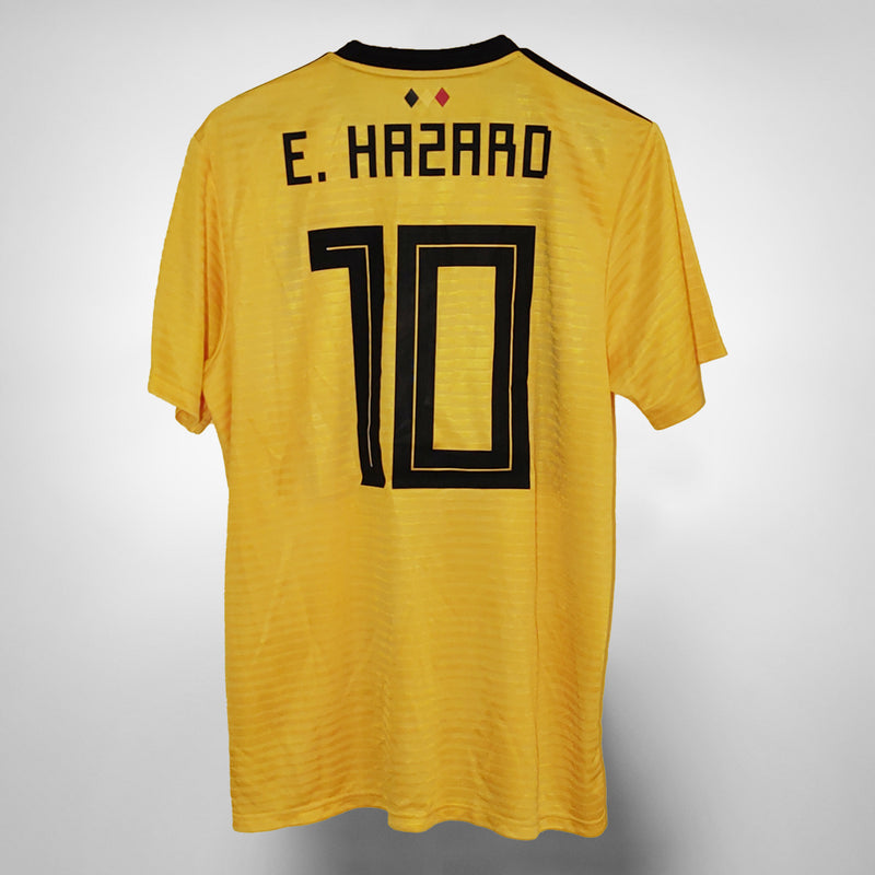 2018-2020 Belgium Adidas Away Shirt #10 E. Hazard - Marketplace
