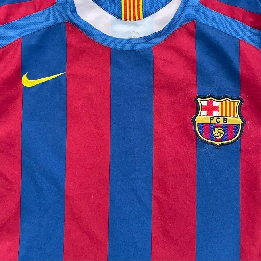 2005-2006 FC Barcelona Nike Home Shirt #30 Lionel Messi