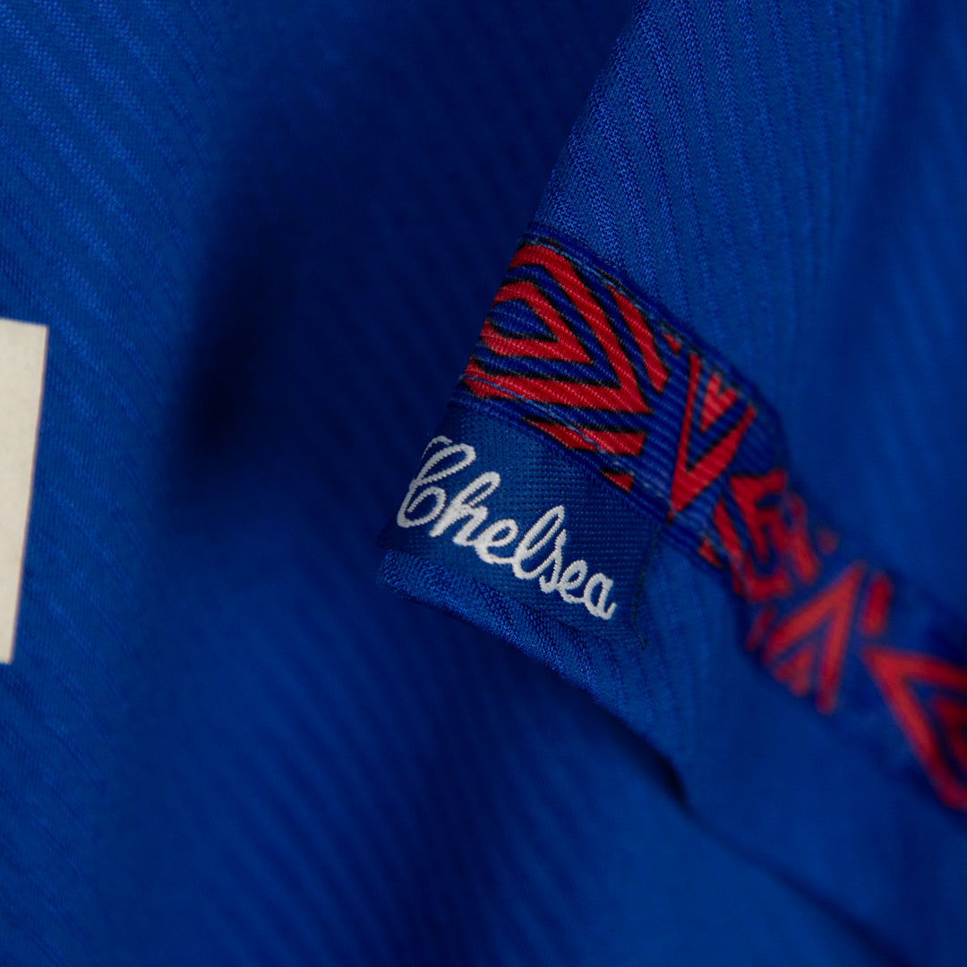 1993-1994 Chelsea Umbro Home Shirt #4 Ruud Gullit