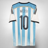 2014-2015 Argentina Adidas Home Shirt #10 Lionel Messi
